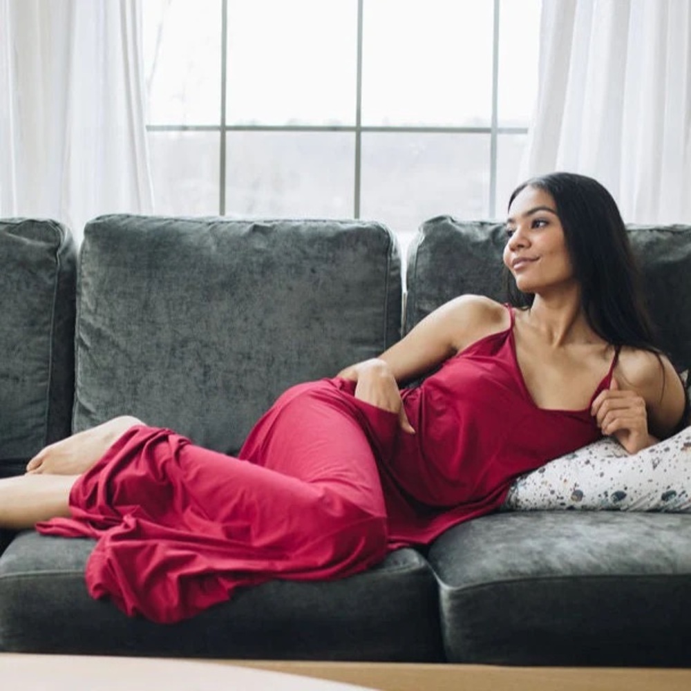 SKiVYS FEMME XS Hot Pink Goddess Gown